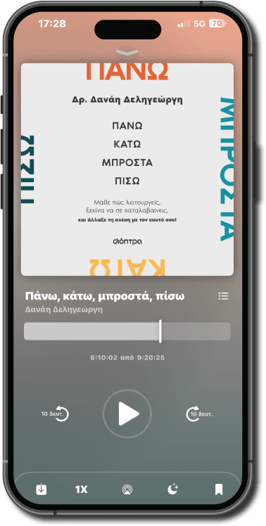 Η εφαρμογή JukeBooks σε λειτουργία αναπαραγωγής